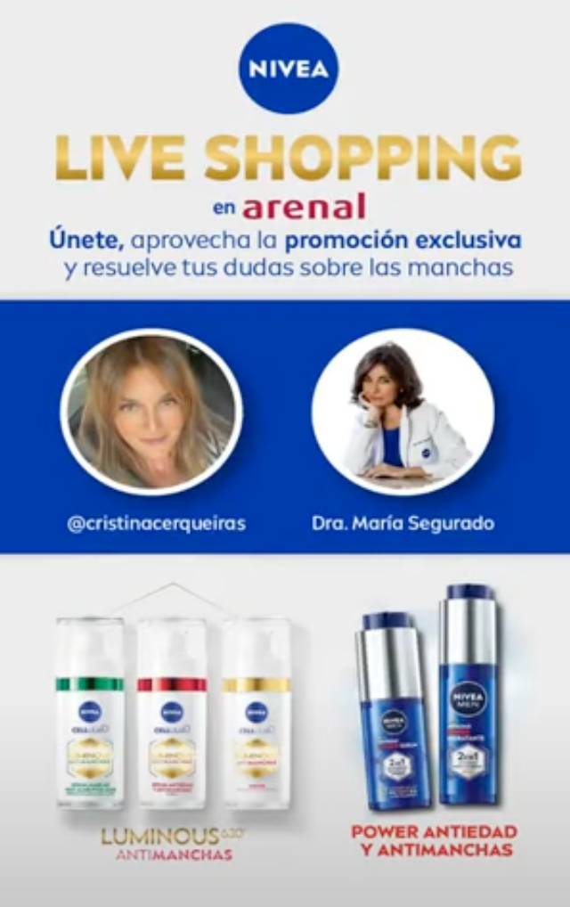 Nivea Arenal Live Shopping by The Jump Live