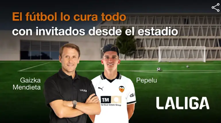Live Shopping LaLiga Orange by The jump Live